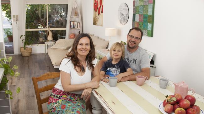 Lenka (mum), Hugo (son) and Mira Mrkvicka (dad) used lenders mortgage insurance to secure their dream home. Moneysaver.