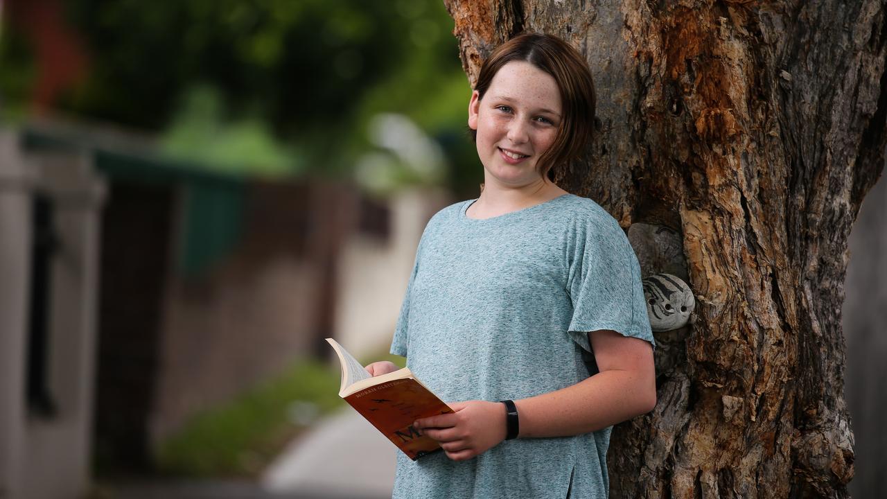 Sadie Quinn, 11, was the winner in the Year 5-6 group for her story, Flourish. Picture: Gaye Gerard