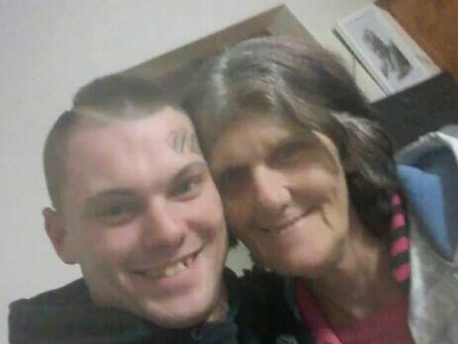 James Shaine Dowd (left) has been arrested on Wednesday morning after his mother Kim Duncan, (right) was fatally shot in a drive-by attack on Dickens Rd in Ambarvale on Monday, April 14. Picture: Facebook