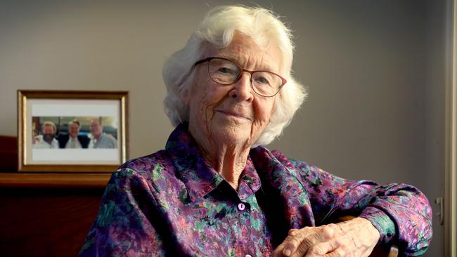 88-year-old Beth Mylius is dying and wants the right to end her life if she chooses to. She wants SA Politicians to do right by her, when a 17th attempt to pass euthanasia laws in 2021. Picture: Dean Martin