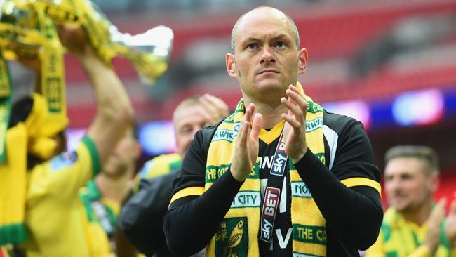 Alex Neil, manager of Norwich City.