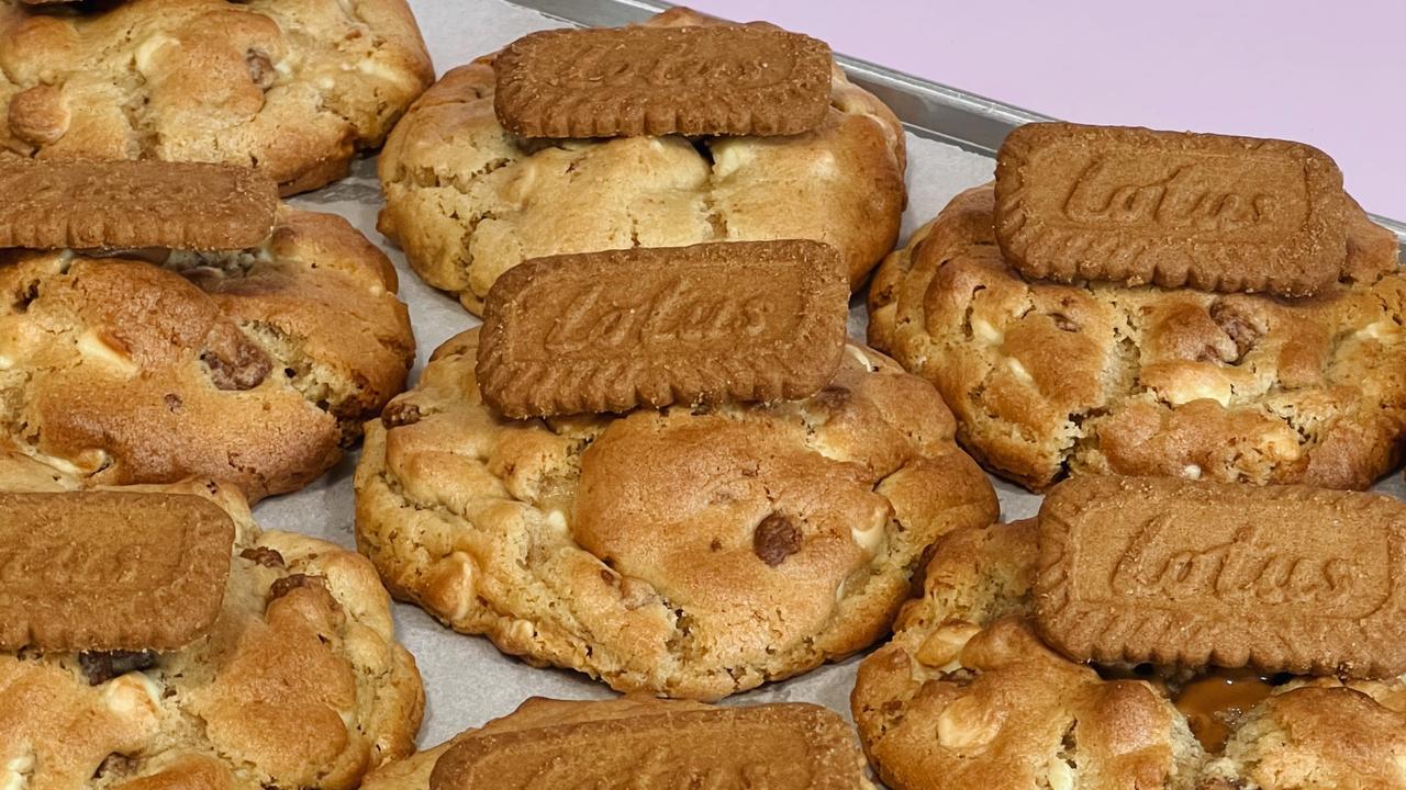 Biscoff cookies from Brooki Bakehouse in Fortitude Valley.