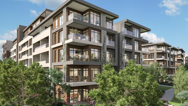 Ryman's proposed retirement village in Ringwood East will reach six storeys. Picture: Supplied.