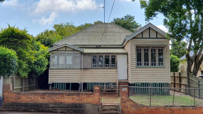 The home at 68 Hume St, North Toowoomba.