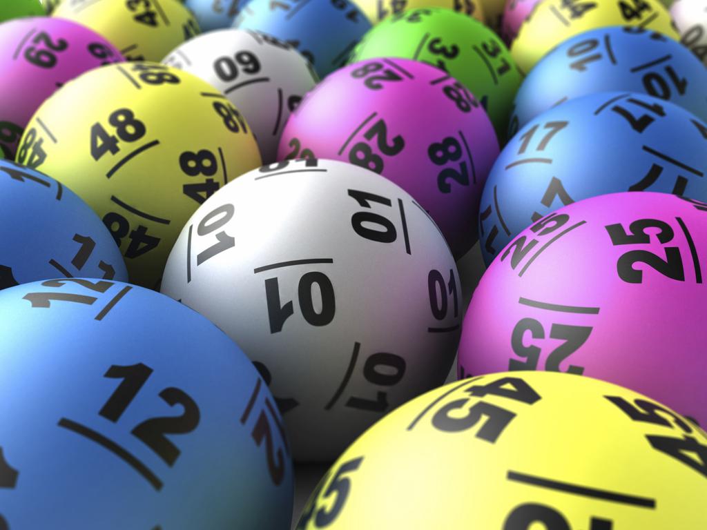 Generic image of lotto balls used for a Lottery draw.