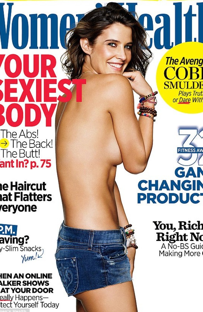 Cobie Smulders: Topless photos in Women's Health | news.com.au â€”  Australia's leading news site