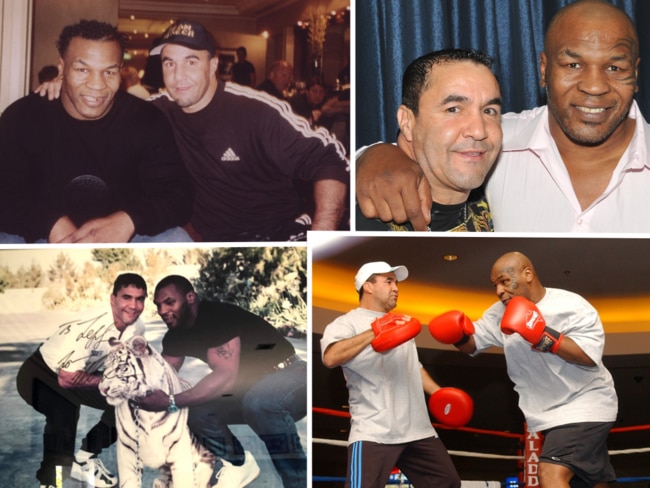 Jeff Fenech and Mike Tyson best mates
