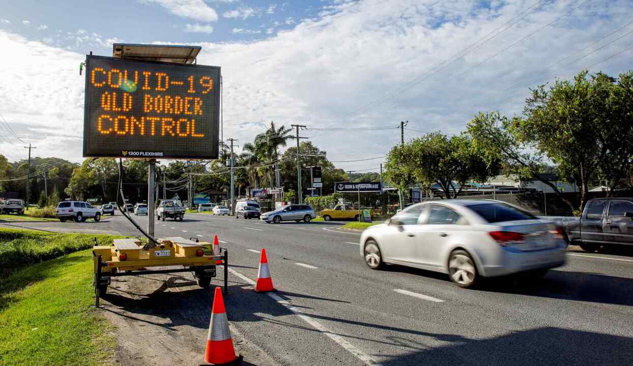 Qld 'border bandits' await test results in hotel quarantine