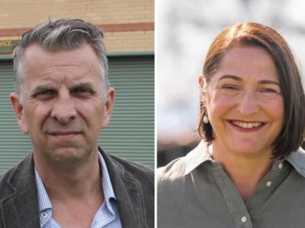 Andrew Constance and Fiona Phillips are heading into round two in 2025. Picture: Left, Tom McGann, Right, Supplied
