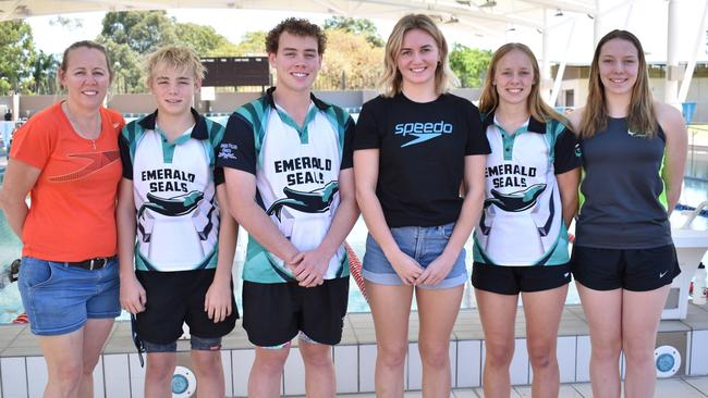 Ariarne Titmus shared her incredible success story with more than 30 of Central Queensland’s rising swim stars, including the Emerald Seals contingent.