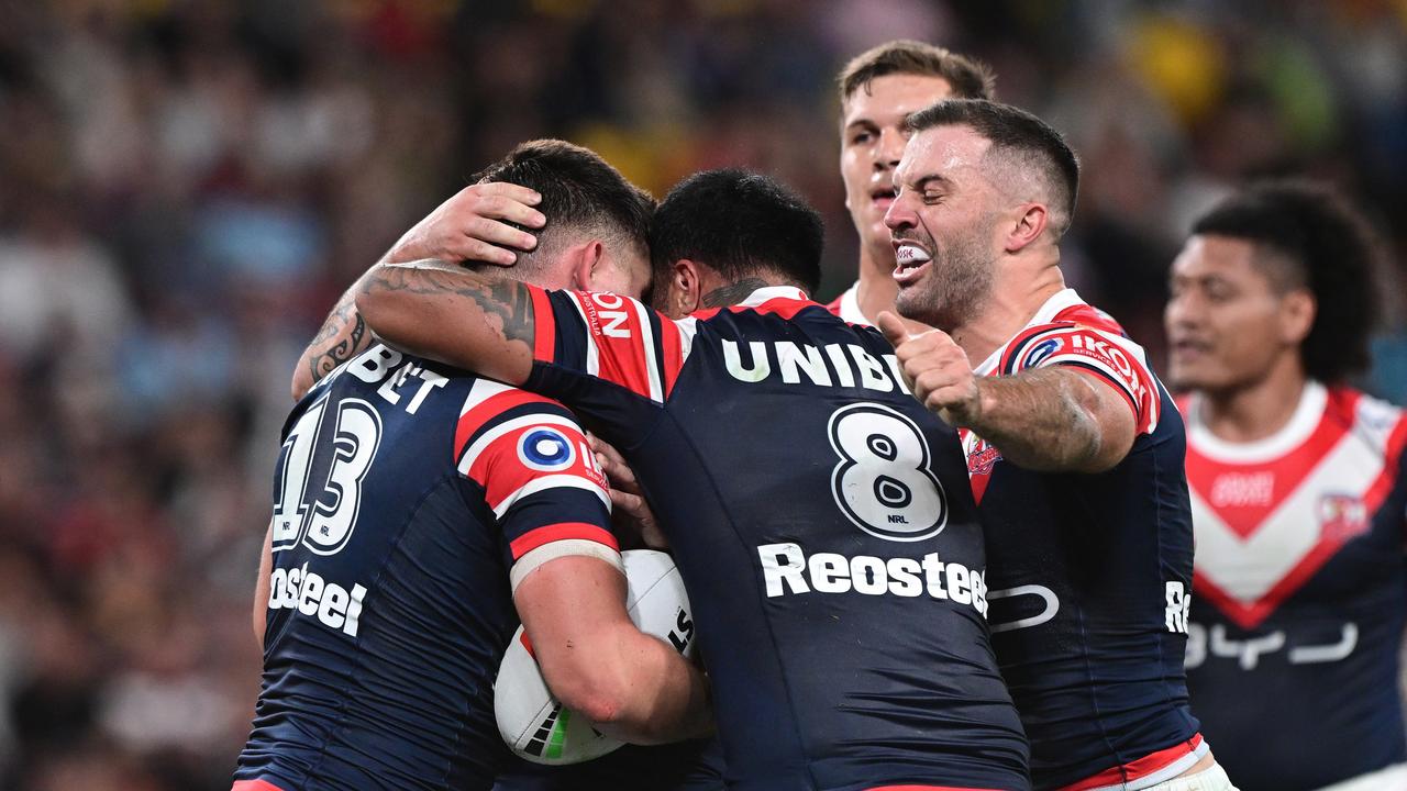 NRL live: Roosters shake off injury blow to stun Dolphins