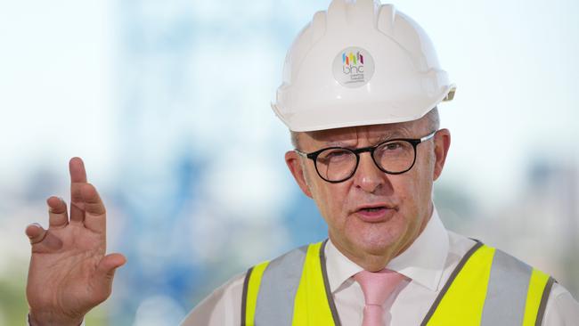 Prime Minister Anthony Albanese today demanded to know if there was a “quid pro quo” inspiring members of the Plymouth Brethren Christian Church to canvass votes for the Liberal Party. Picture: Getty Images