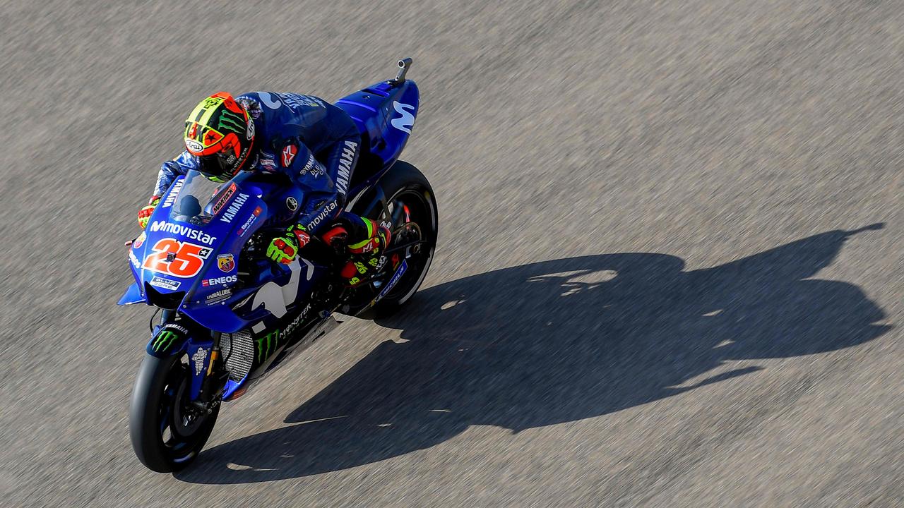 Thailand has experienced its first taste of MotoGP as Maverick Vinales took out top spot in its inaugural Free Practice 1 on Friday.