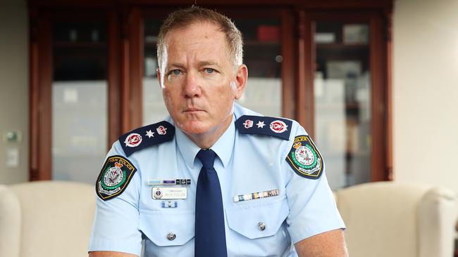 NSW Police Commissioner Mick Fuller. Picture: Sam Ruttyn