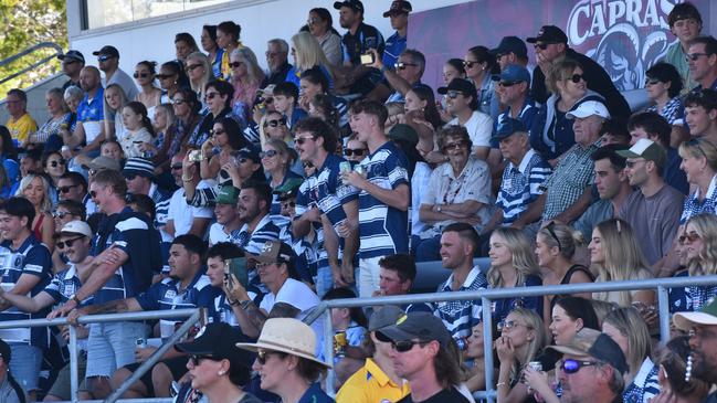 Crowds at last year’s Rockhampton Senior Rugby League grand finals at Browne Park.