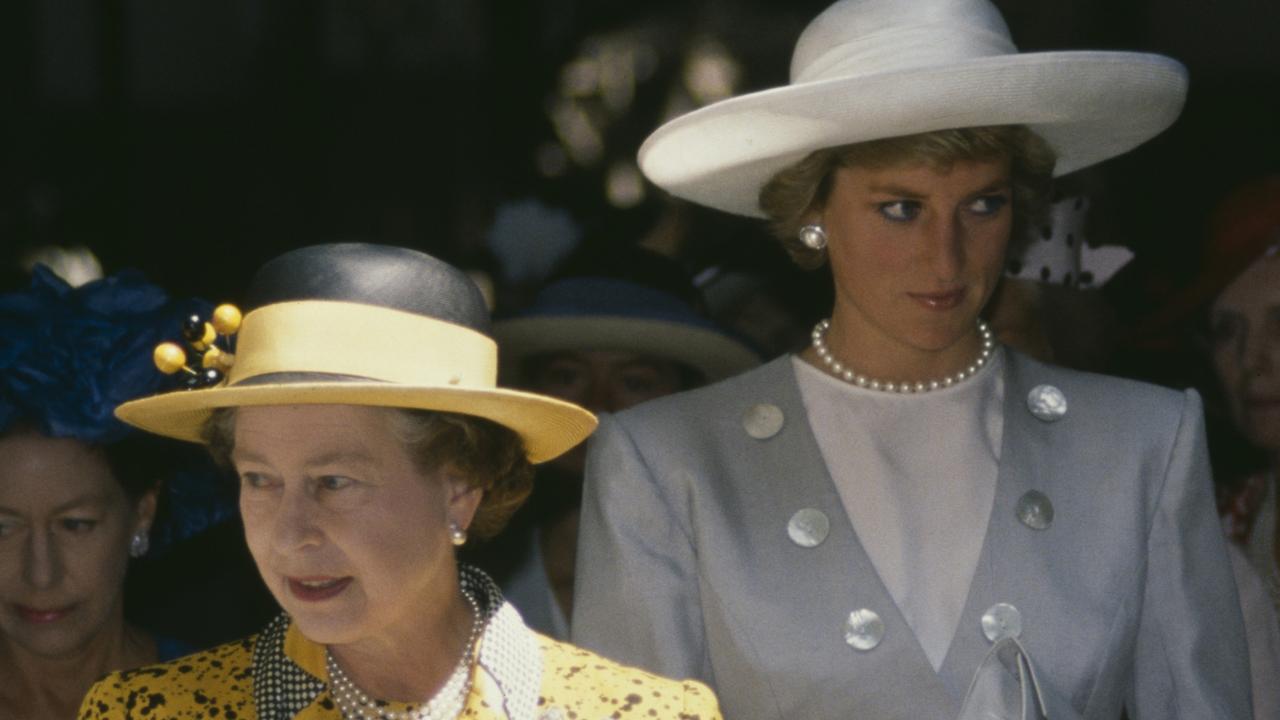 The royal women at a wedding in 1988. Picture: Jayne Fincher/Princess Diana Archive/Getty Images