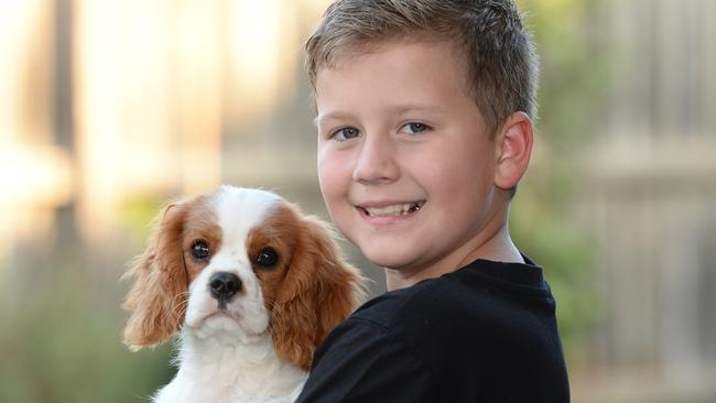 Jack has been anxious but has managed to overcome it with help. Picture: Lawrence Pinder