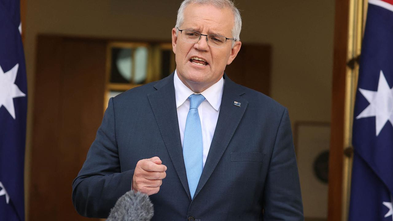 Australia's Prime Minister Scott Morrison. Picture: AFP