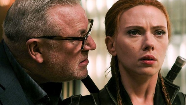 Ray Winstone worked with Scarlett Johansson on Marvel's Black Widow.