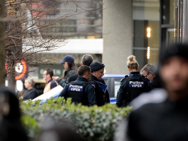 No charges have been laid in relation to the fatal South Yarra shooting. Picture: Andrew Henshaw