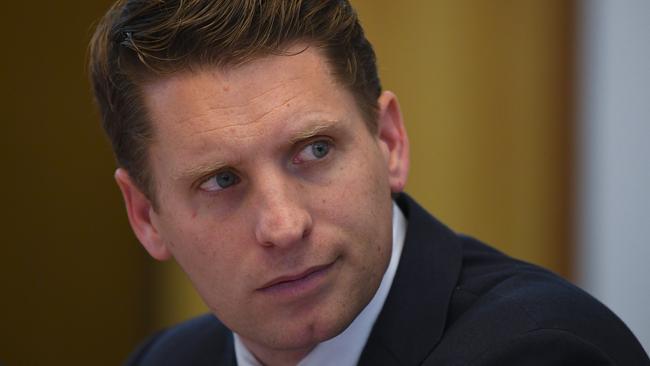 WA Liberal MP Andrew Hastie’s criticism of China has divided Coalition ministers. Picture: AAP