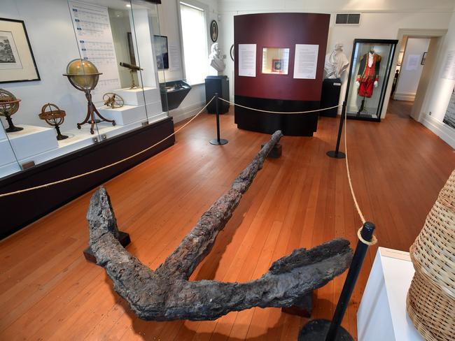 Artefacts on display at La Perouse Museum.