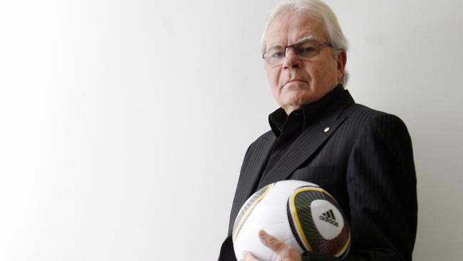 SBS-TV presenter Les Murray at station's Artarmon studios in Sydney ahead of the 2010 FIFA World Cup finals tournament in South Africa.