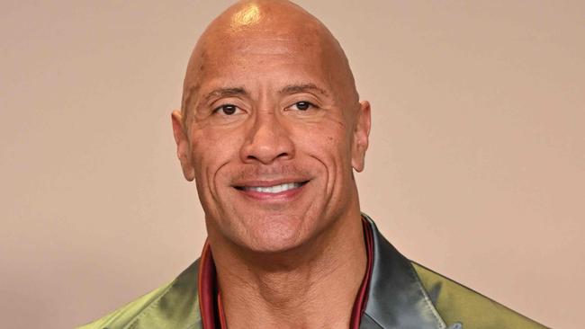 US actor Dwayne Johnson poses in the press room during the 96th Annual Academy Awards at the Dolby Theatre in Hollywood, California on March 10, 2024. (Photo by Robyn BECK / AFP)