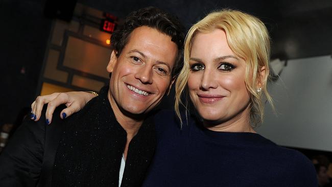 Ioan Gruffudd and Alice Evans in 2011. Picture: Kevin Winter/Getty Images