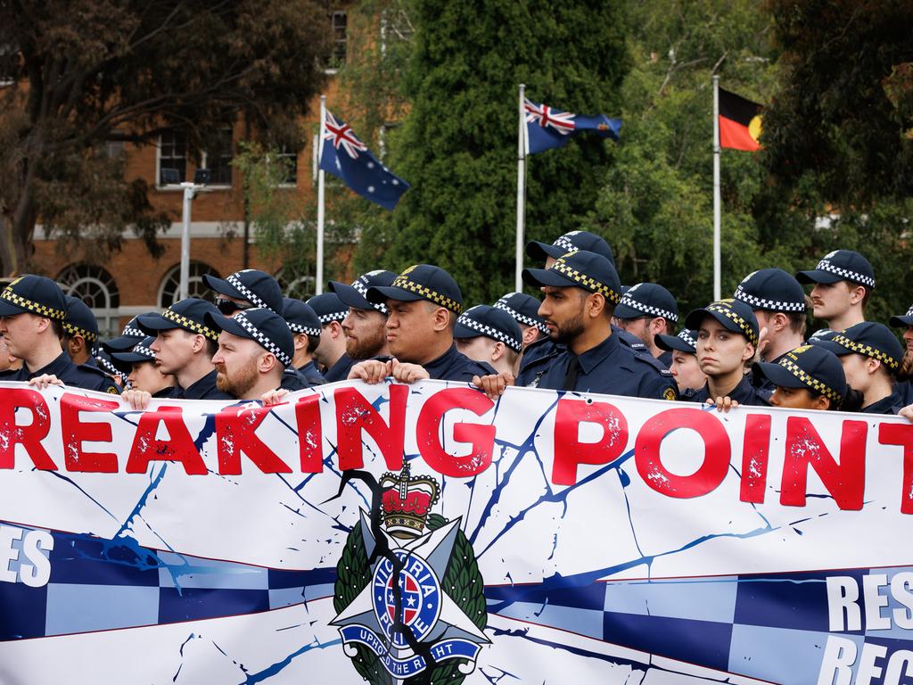 Police say they are being strong-armed into accepting a lowball new pay deal or risk losing millions in collective backpay. Picture: Nadir Kinani