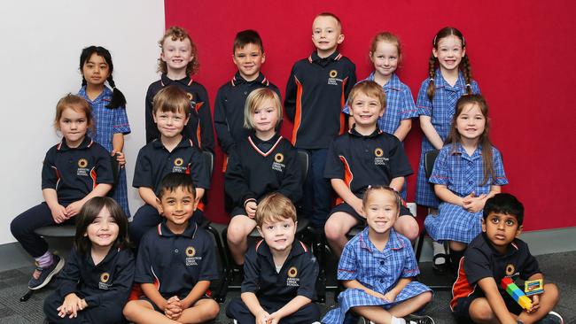 3.My First Year Prep Photos Armstrong Creek School Prep Ellese Back L-R: Eva Chhetri, Billy Monahan, Lennox Pinto, Matia Merc, Poppy Cross, Ella Bryant. Middle: Hailey Carmody. Arlo Bailey-Lane, Billy Pearce, Liam Pederson, Mila Duggan. Front: Xander Horton, Heyaan Patel, Louis Pike, Skylah Harmer, Theruth Geeganage.