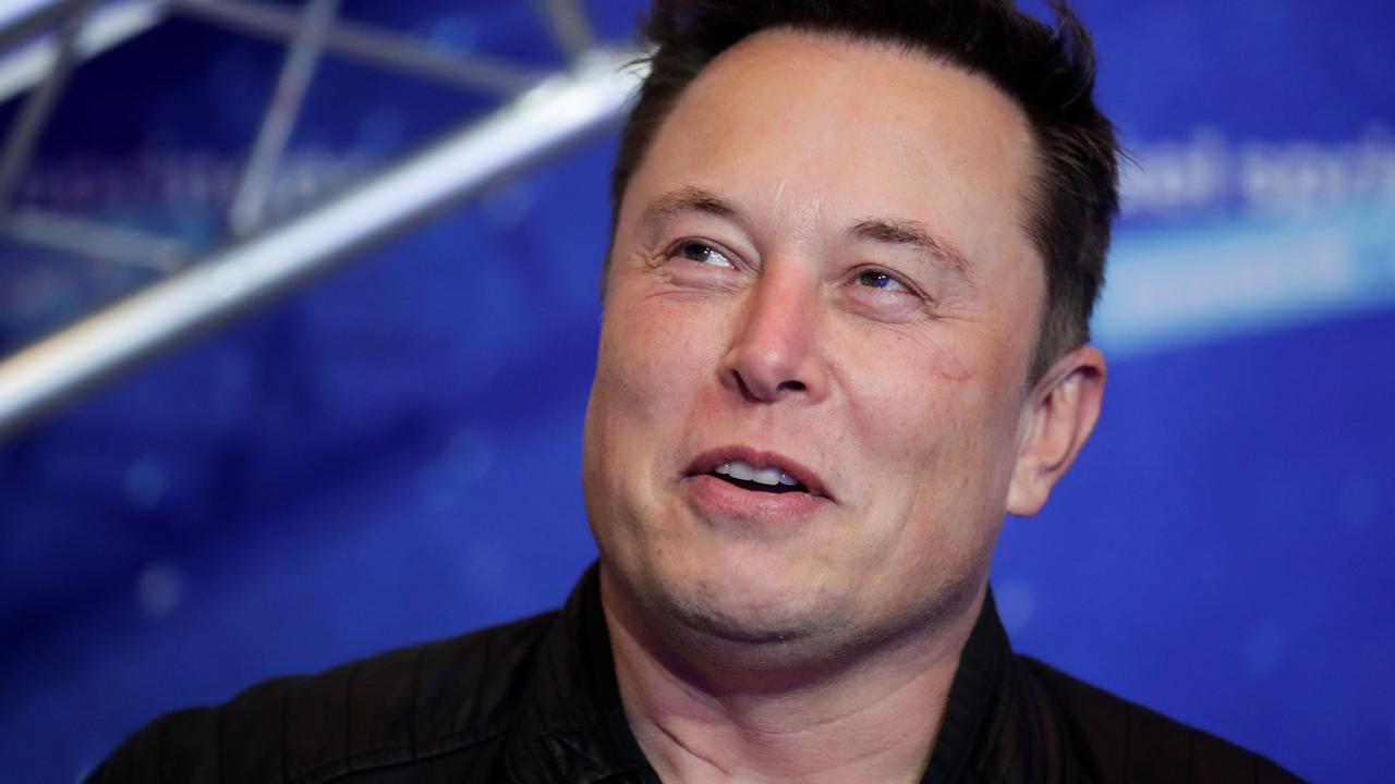 Elon Musk could only stay away from Twitter for two days before tweeting about Doge, the parody cryptocurrency. Picture: Hannibal Hanschke/AFP