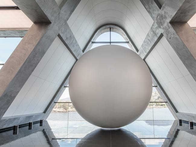 Unseen Seen by James Turrell in Pharos at Mona (Turrell Extension) by Fender Katsalidis. Picture: MONA/Jesse Hunniford