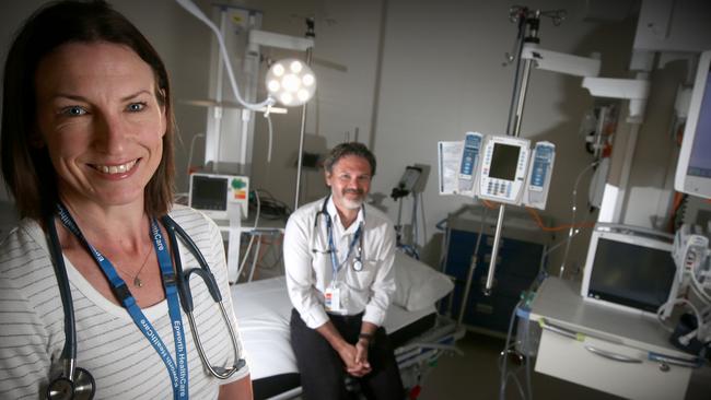 Geelong hospital emergency department busy with mental health, broken