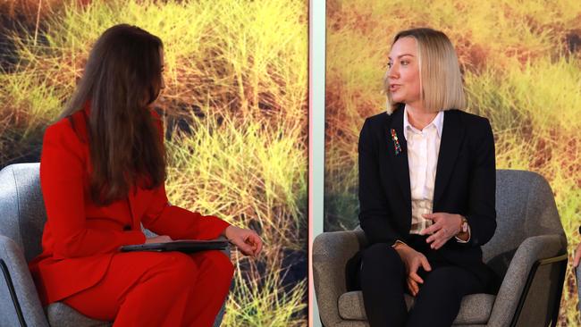 WA Nationals leader Mia Davies, right. Picture: Philip Gostelow