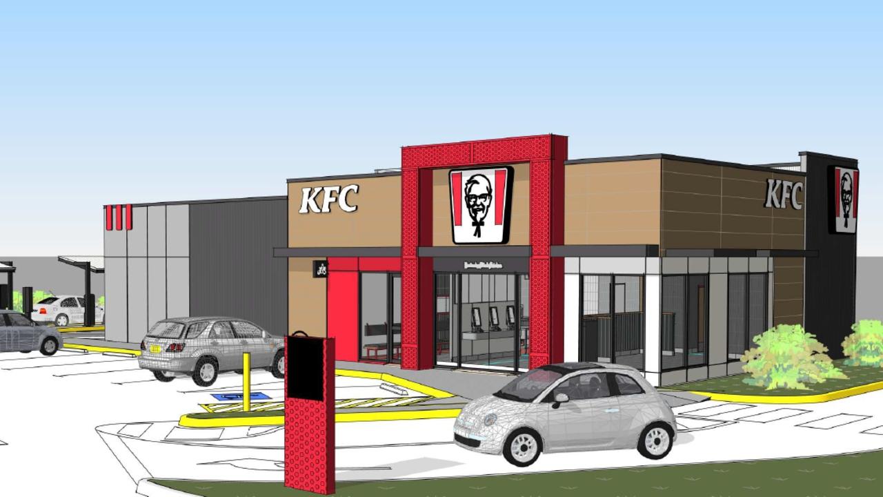 The proposed KFC at 43 Stuart Highway, Stuart Park. Picture: Supplied