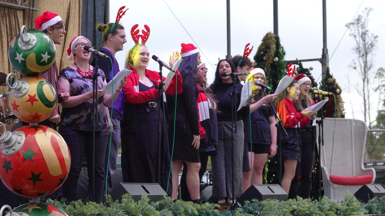 The Woolgoolga Performing Arts Choir. Picture: Chris Knight