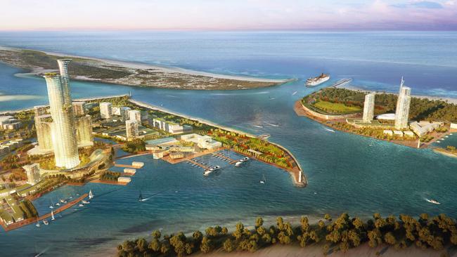 ASF Consortium’s Broadwater Marine Project and cruise ship terminal.