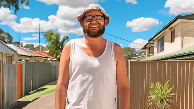 We used artificial intelligence to generate images of what an average person looks like in suburbs around South East Queensland.