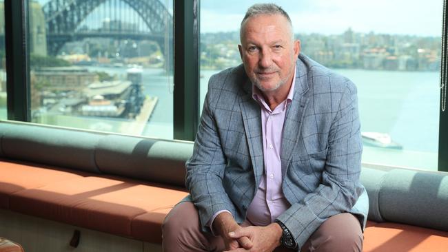 Sir Ian Botham who is in Sydney for the Ashes and his new role as British trade envoy. Picture: John Feder