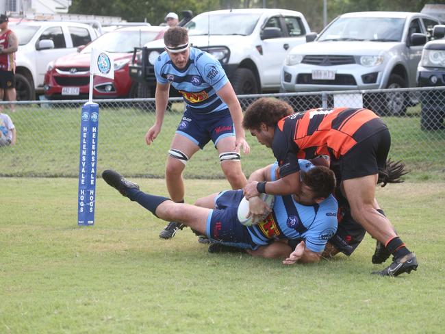 GCDRU round 2. Helensvale vs. Coomera. 1st Grade. 13 April 2024 Helensvale Picture by Richard Gosling