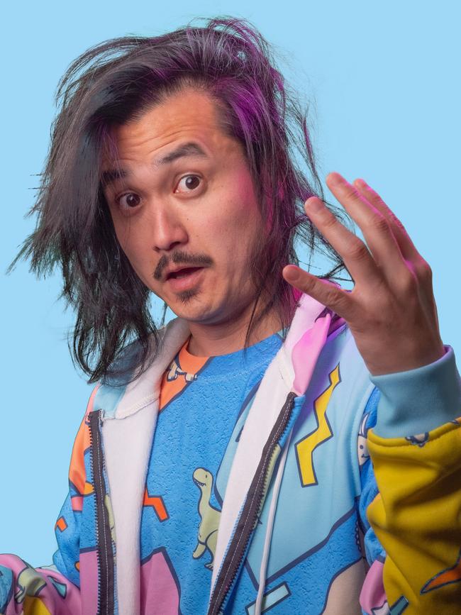 Hobart musician Hayato Simpson who DJs under the name Staggersaur. For TasWeekend. Picture: Supplied