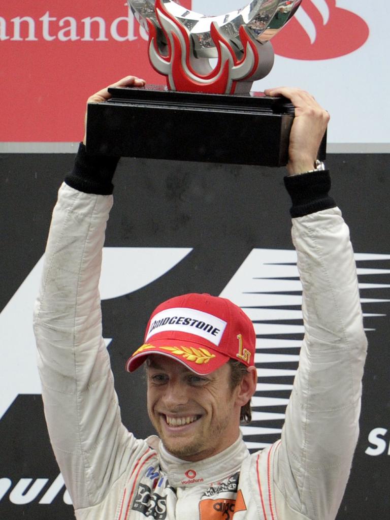 Button won eight Grands Prix with McLaren, more than the likes of Niki Lauda and Fernando Alonso. AFP PHOTO/Peter PARKS