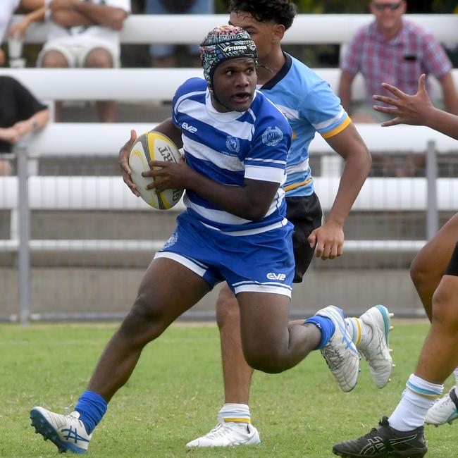 Troy Waike. QLD Rugby Union State Championships (17-18 years boys) at the Townsville Sports Precinct. Friday May 23. Northern against Peninsular. Picture: Evan Morgan