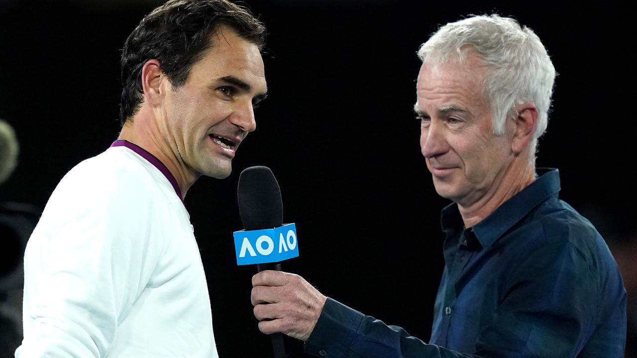 John McEnroe is standing by his original comments. (AAP Image/Michael Dodge)