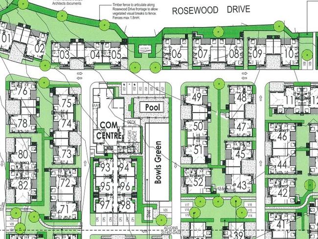 The development promised to bring 100 new homes to the Northern Beaches, but since approval in 2015 has gone nowhere. Photo: Contributed.