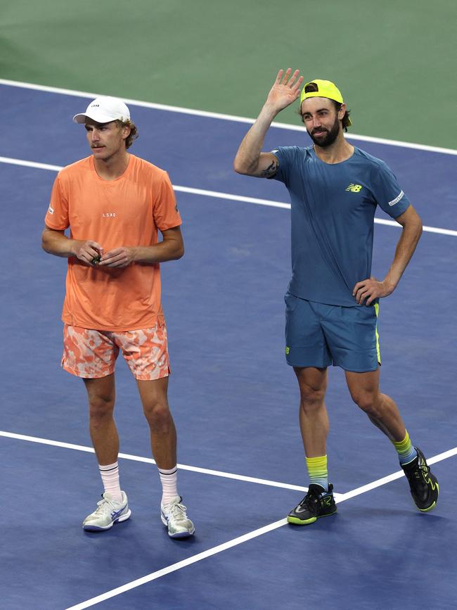 The Aussies are into another grand slam final. Photo: Jamie Squire/Getty Images/AFP