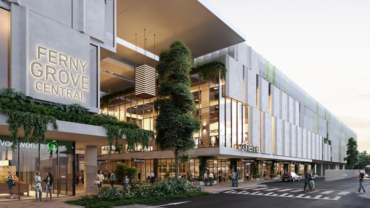 An artist's impression of Ferny Grove Central.