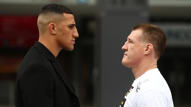 There has been plenty of frustration in the build-up to the Huni-Gallen showdown.