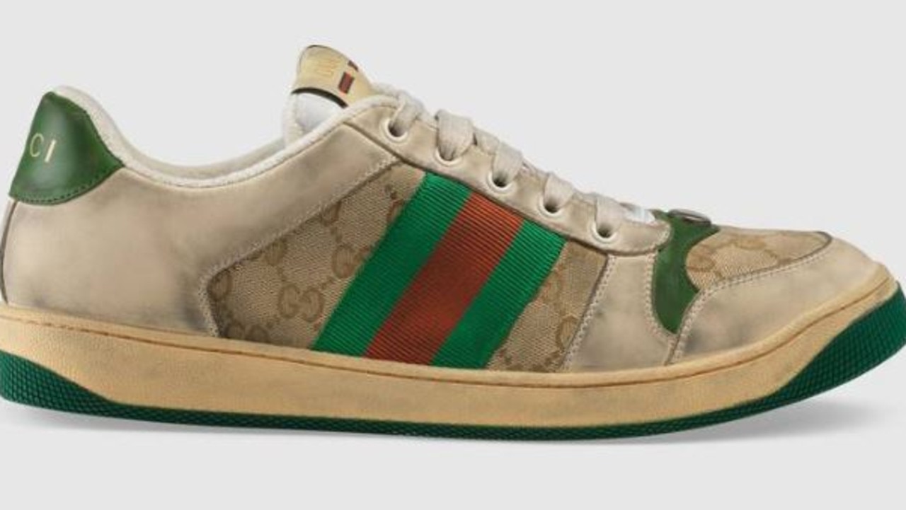 Gucci sneakers: Italian designer is selling dirty shoes  —  Australia's leading news site
